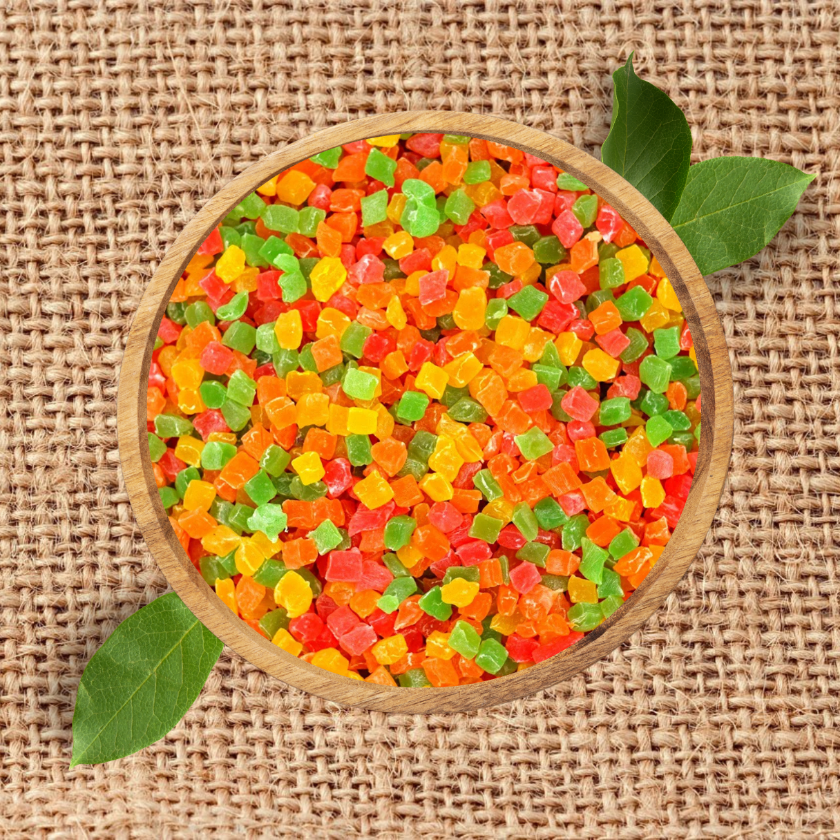 96 Dried Papaya Cubes – Bild 1