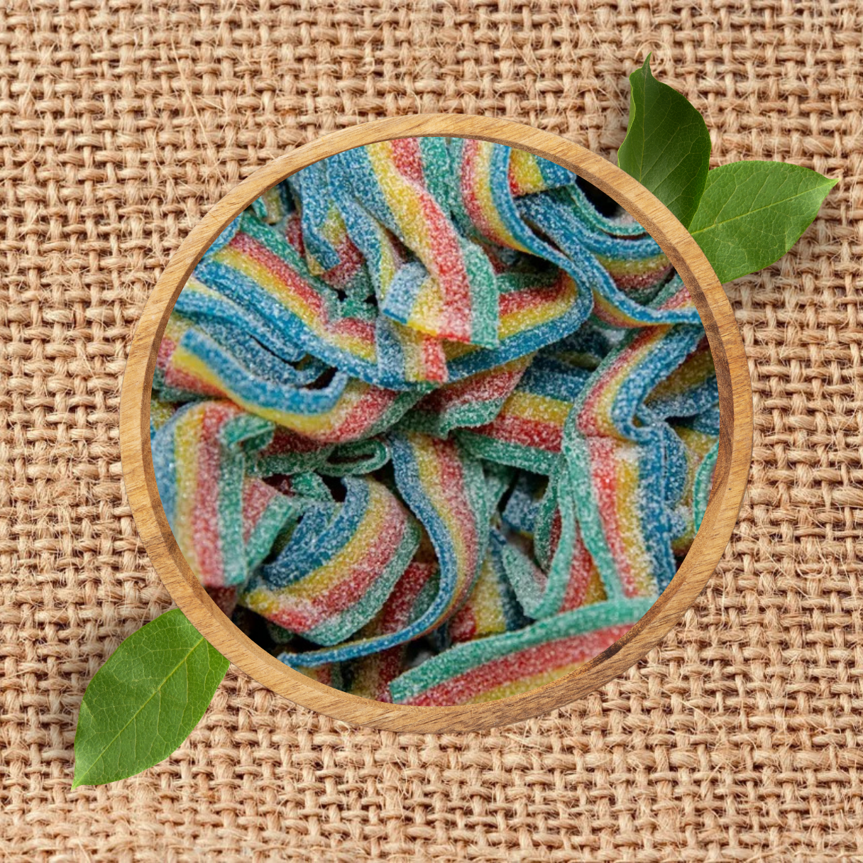 97 Rainbow Gelatin Strips - Image 1